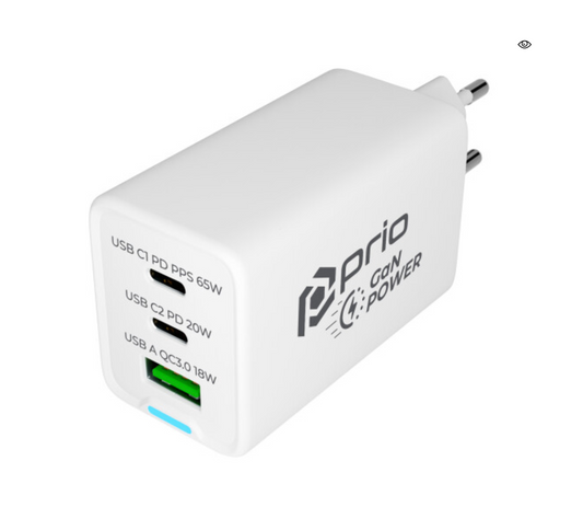 Incarcator perete fast charging 65W PD PPS (USB C) + Q