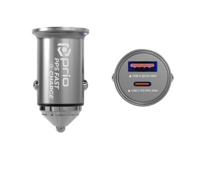 Incarcator rapid auto - USB A si USB C